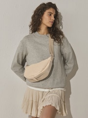 Natural Sling Cross Body Bag - Image 1 of 8