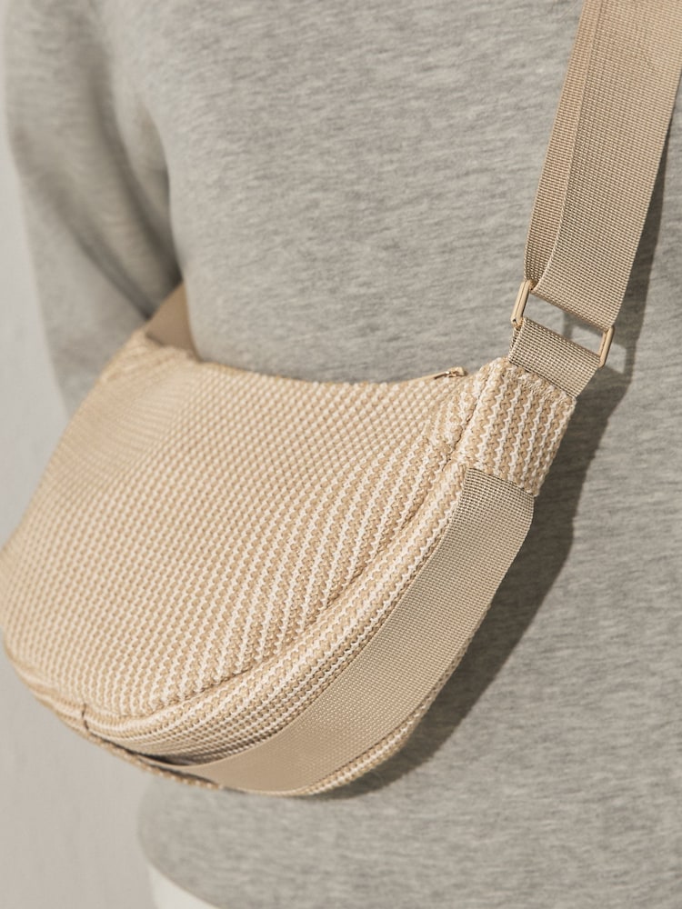 Natural Sling Cross Body Bag - Image 2 of 8