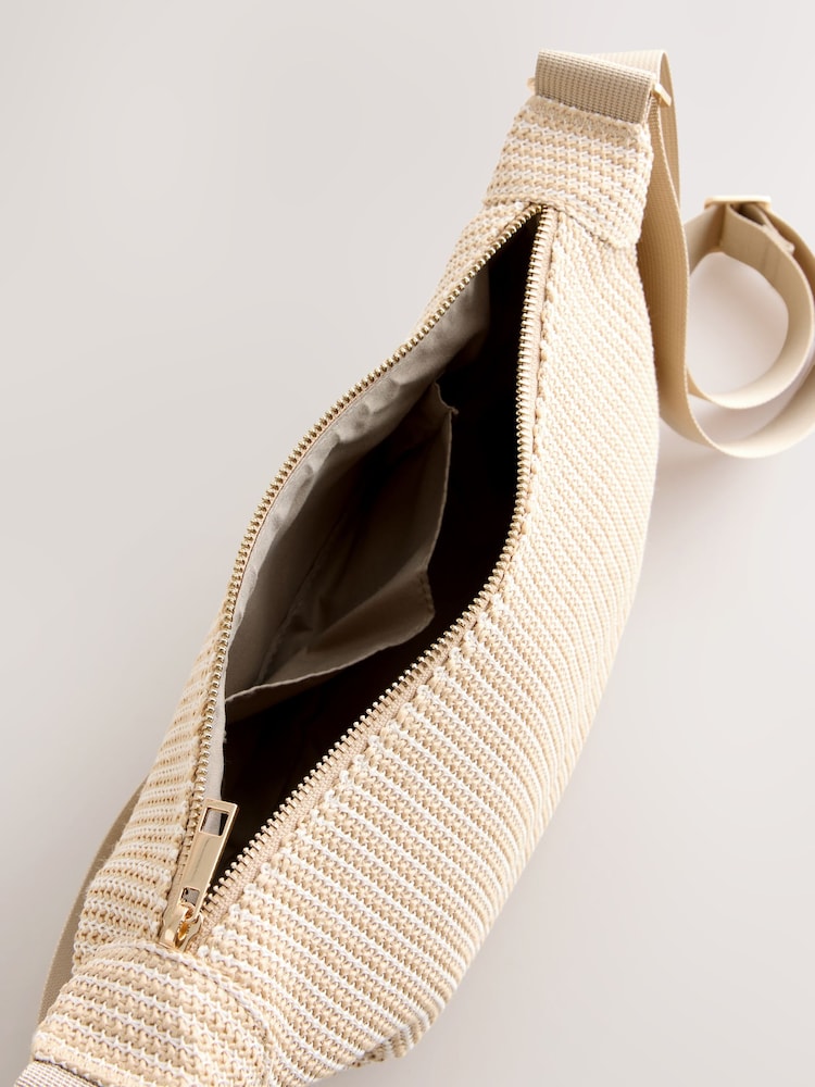 Natural Sling Cross Body Bag - Image 8 of 8