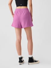 Gap Purple Pull On Logo Shorts - Image 2 of 5