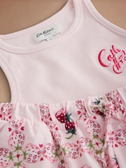 Cath Kidston Pink Raspberry Check Pyjama Set - Image 2 of 3
