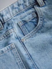 The Set 2 Pack Baggy Jeans Blue/Ecru - Image 10 of 11