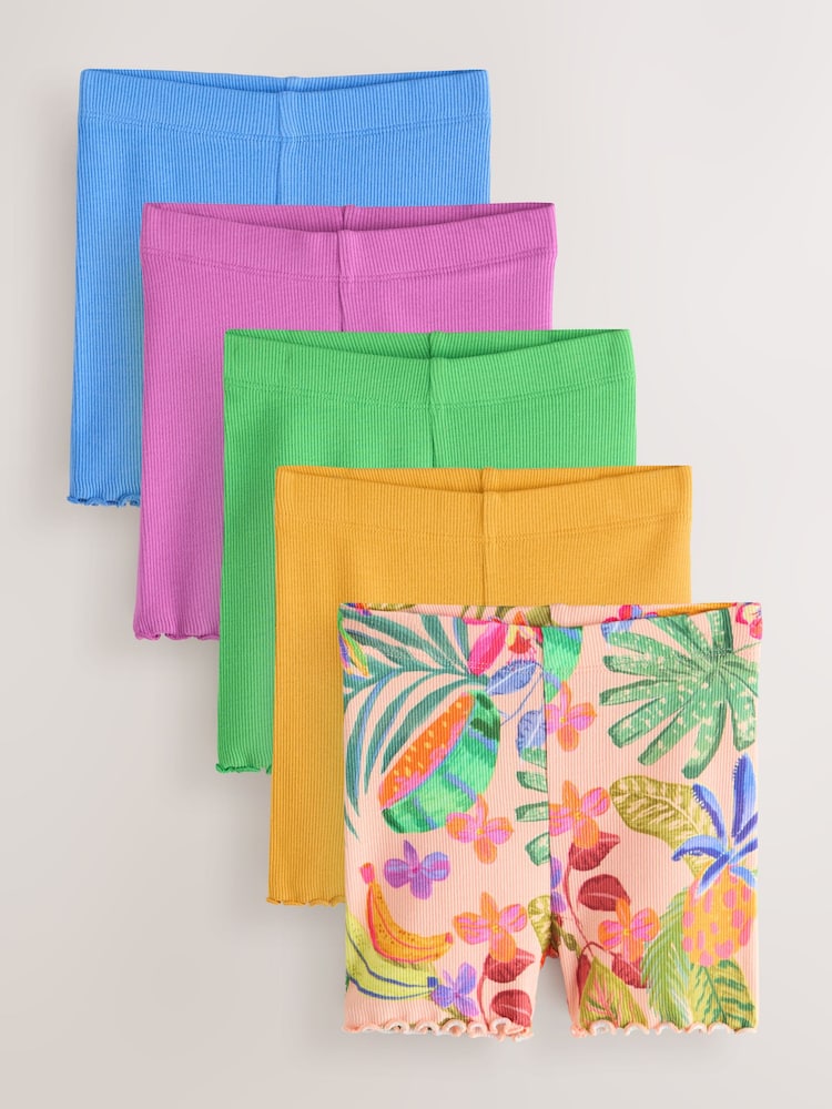 Tropical Cycle Shorts 5 Pack (3mths-7yrs) - Image 1 of 9 Tropical Cycle Shorts 5 Pack (3mths-7yrs) - Image 1 of 9