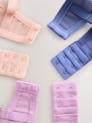 Bənövşəyi/Şaftalı/Mavi - DD+ Krujeva Bras 3 Paketi - 7şəkildən 7 şəkil