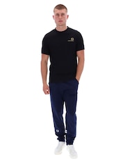 Sergio Tacchini Black Felton T-Shirt - Image 4 of 8