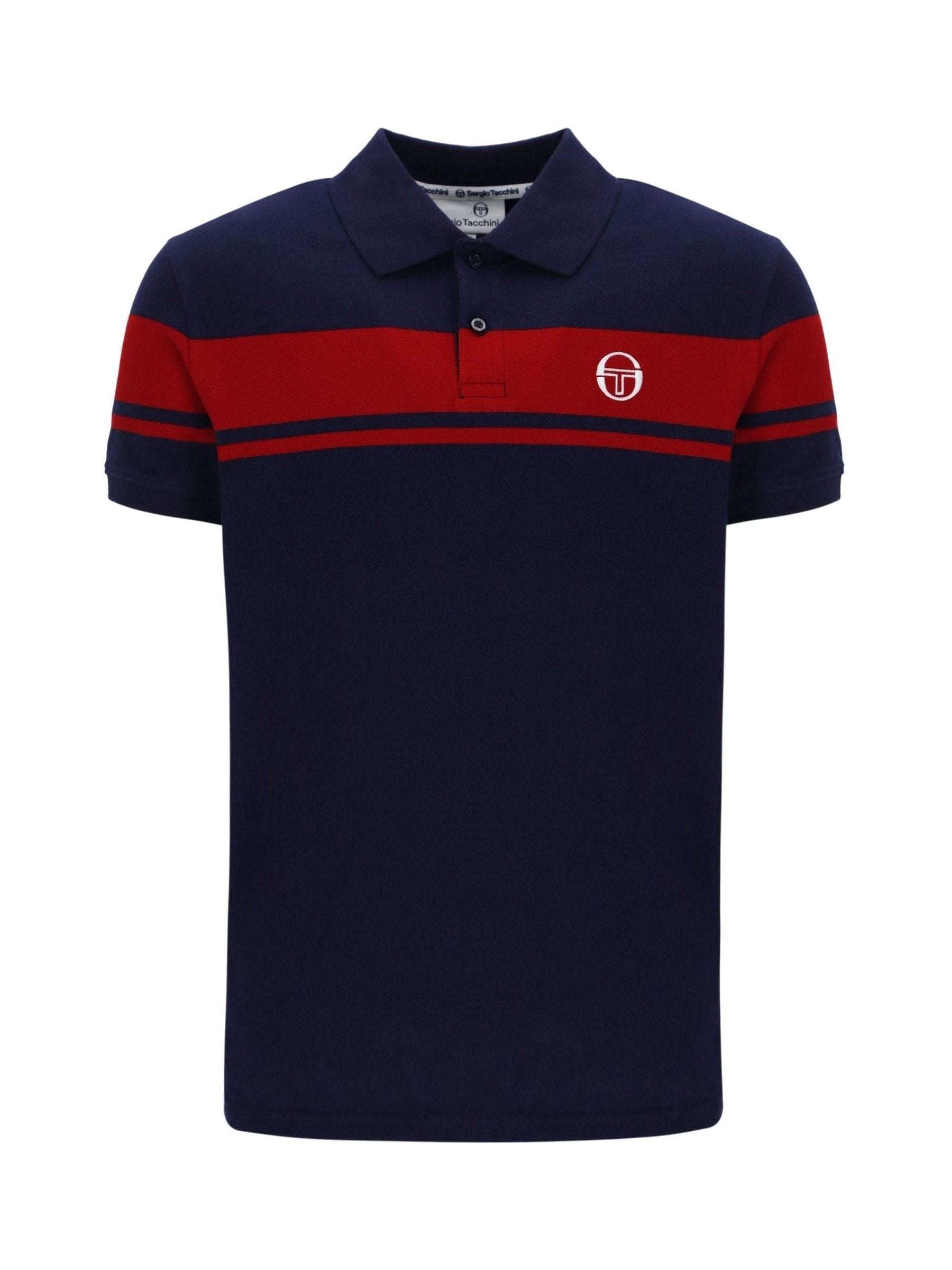 Buy Sergio Tacchini Blue Young Line Polo Shirt from Next USA