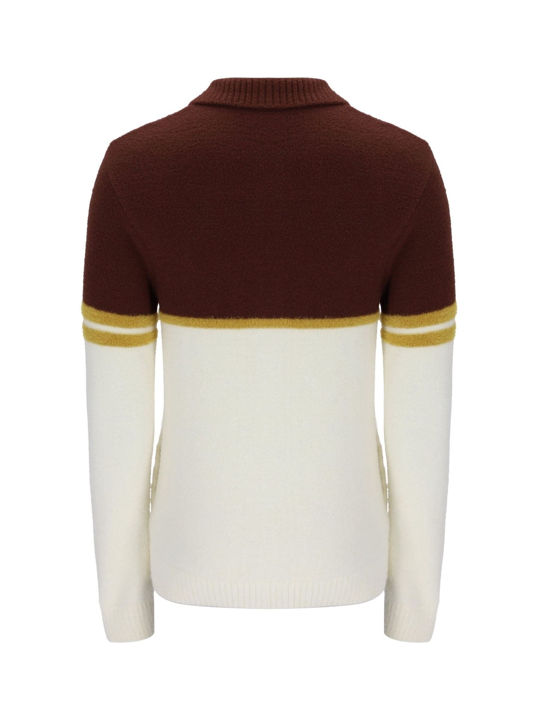 Buy Sergio Tacchini Brown Orion Brushed Knit Track Top from Next USA