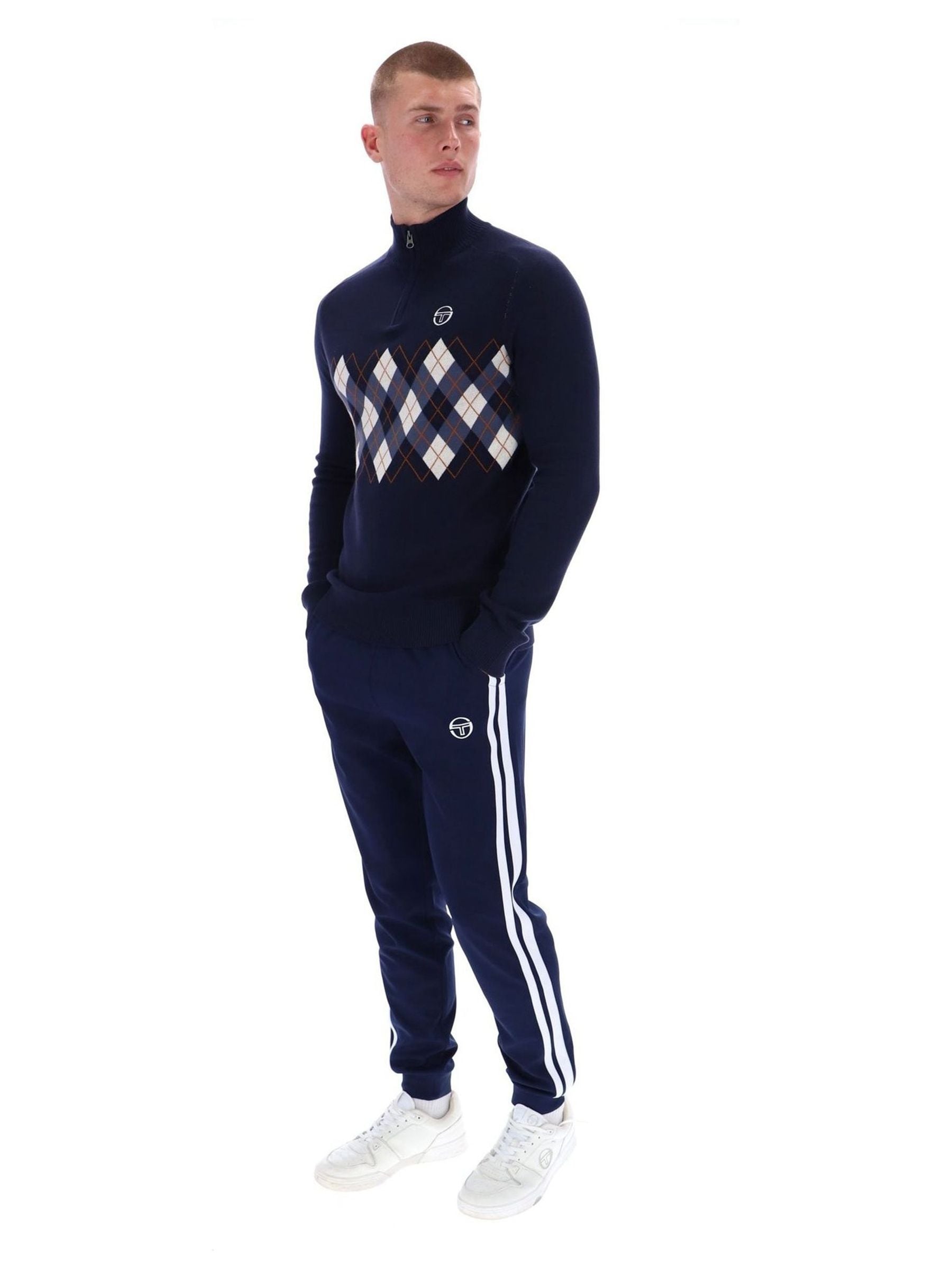 Sergio Tacchini ネイビー サロペット Sサイズ Sergio Tacchini ネイビー サロペット Sサイズ