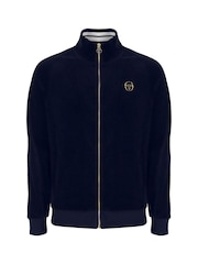 Sergio Tacchini Blue Court TT  Velour Track Top - Image 5 of 8