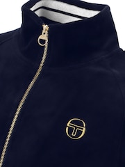 Sergio Tacchini Blue Court TT  Velour Track Top - Image 8 of 8