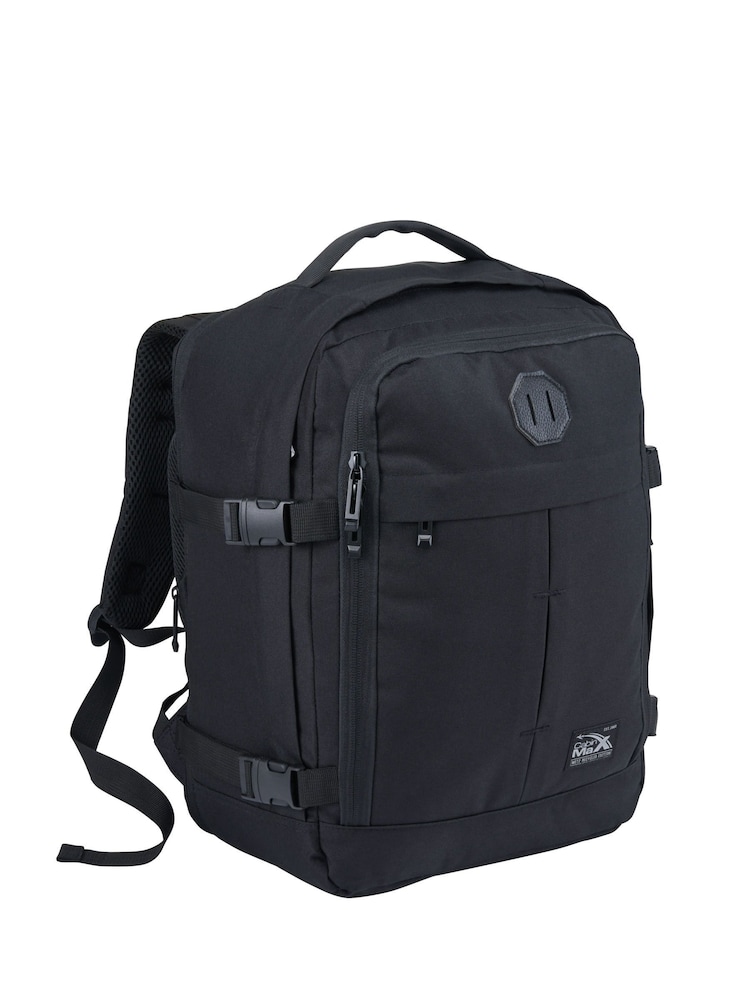 Schwarz - Cabin Max Metz 18-24L Expandable Underseat Backpack - Bild 1 von 5