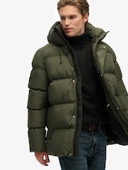 Superdry Hooded Five Baffle Sports Puffer Jacket - Imagem 5 de 8