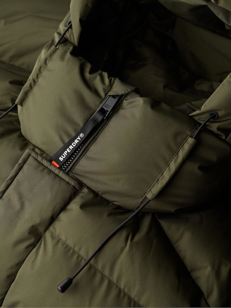 Superdry Hooded Five Baffle Sports Puffer Jacket - Imagem 8 de 8