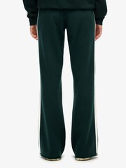 Superdry Green Athletic Stripe Flare Joggers - Image 5 of 8