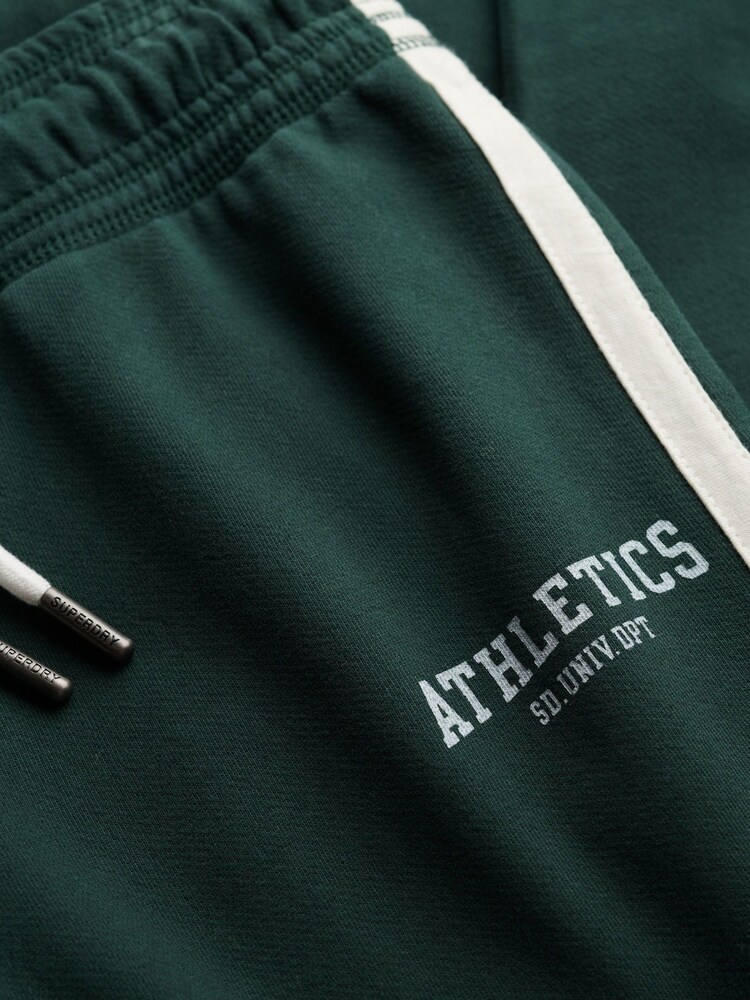 Superdry Green Athletic Stripe Flare Joggers - Image 8 of 8 Superdry Green Athletic Stripe Flare Joggers - Image 8 of 8