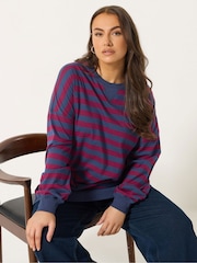 Yours Curve Red Oversized Balloon Top - Image 1 of 5