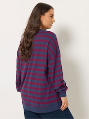 Yours Curve Red Oversized Balloon Top - Image 3 of 5