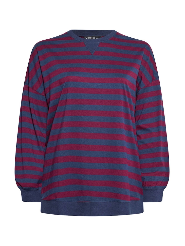 Yours Curve Red Oversized Balloon Top - Image 5 of 5