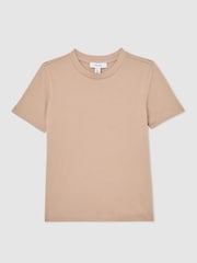 صخري - تيشرت بحافة رقبة مستديرة Bless من Reiss - صورة 2 من 4