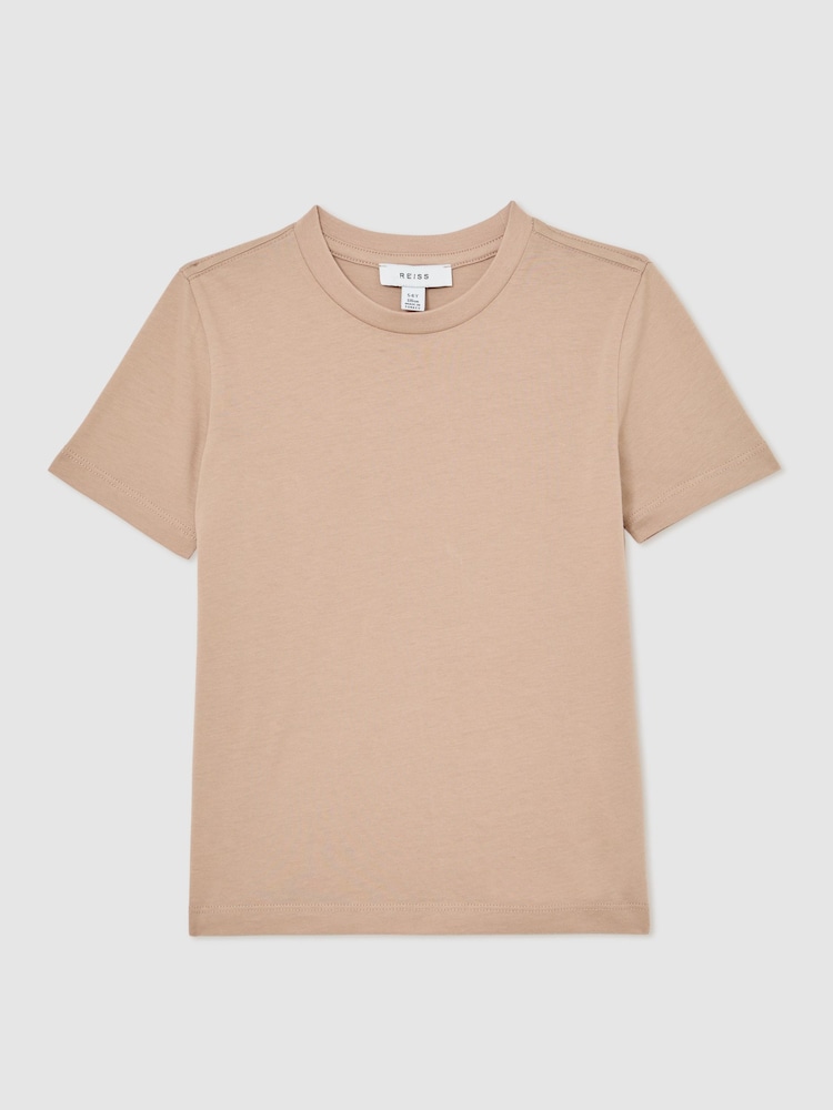 Reiss Stone Bless 9-13 yrs Cotton Crew-Neck T-Shirt - Image 2 of 4 Reiss Stone Bless 9-13 yrs Cotton Crew-Neck T-Shirt - Image 2 of 4