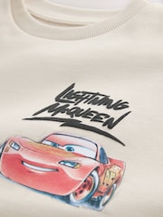 Ecru Cars Printed Sweatshirt (6mths-7yrs) - Image 3 of 4