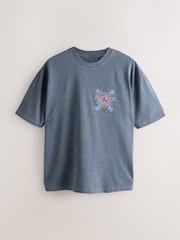 炭灰色 FleetwoodMAC - 常规版型 - Band Graphic 印花 T恤 - 10的图像7｝