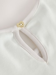 Baker by Ted Baker Floral Ruffle Mesh Mockable Blue Dress - Image 11 of 12