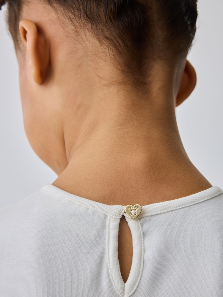 Roz - Baker by Ted Baker Floral Ruffle Mesh Mockable Blue Dress - Imaginea 7 din 7