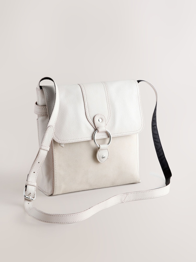 Stone Leather Pocket Messenger Bag - Image 1 of 5