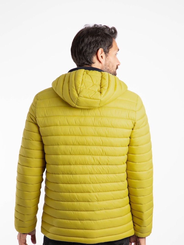 Weird Fish Green Flete Lightweight Showerproof Padded Jacket - Image 2 of 7