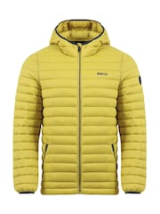Weird Fish Green Flete Lightweight Showerproof Padded Jacket - Image 6 of 7