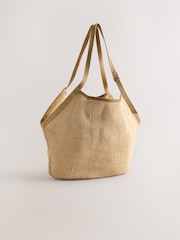 Natural Jute Shoulder Bag - Image 1 of 5