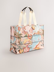 Impression florale - Sac à bandoulière en toile - Image 5 de 8