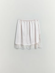 BHOEM Lingerie Tailored 2-In-1 Black/Ecru Mini Skirt - Image 7 of 7