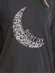 Long Tall Sally Night Sky Long Sleeve Wide Leg PJ Set - Imagen 4 de 5