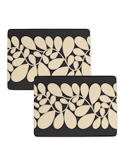 Orla Kiely Set of 2 Multi Sycamore Stripe Tablemats - Image 1 of 2