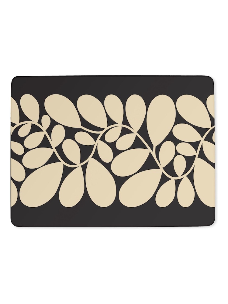 Orla Kiely Set of 2 Multi Sycamore Stripe Tablemats - Image 2 of 2 Orla Kiely Set of 2 Multi Sycamore Stripe Tablemats - Image 2 of 2