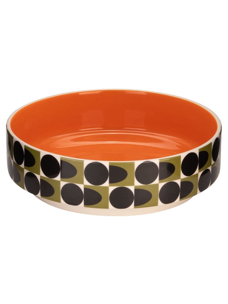 Orla Kiely Multi Spot Square Oval Fruit Bowl - Image 7 of 7