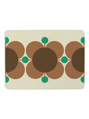 Orla Kiely Set of 6 Multi Atomic Flower Placemats - Image 8 of 8