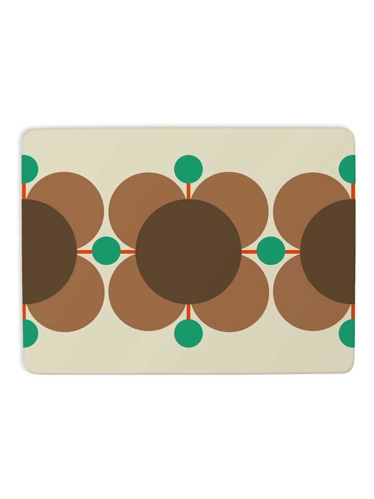 Orla Kiely Set of 6 Multi Atomic Flower Placemats - Image 8 of 8 Orla Kiely Set of 6 Multi Atomic Flower Placemats - Image 8 of 8