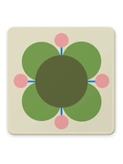 Orla Kiely Set of 6 Multi Atomic Flower Coasters - Image 5 of 7