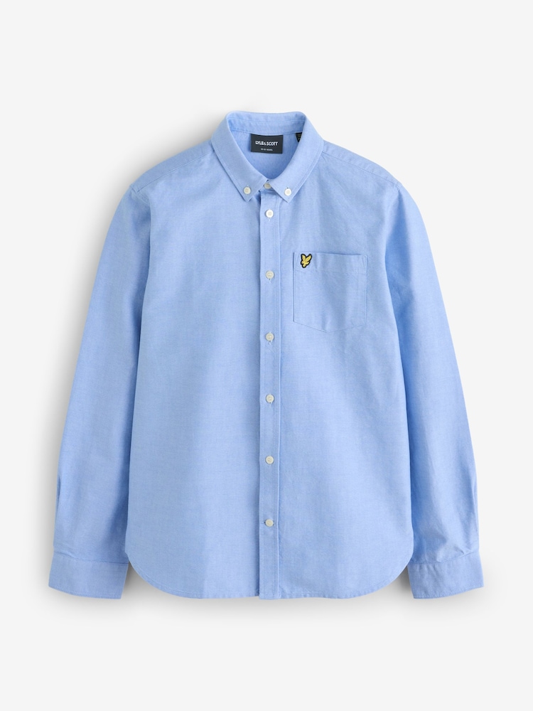 Lyle & Scott Blue Oxford Shirt - Image 1 of 1