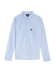 أزرق فاتح - قميص أكسفورد من Lyle & Scott - صورة 6 من 8