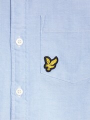 أزرق فاتح - قميص أكسفورد من Lyle & Scott - صورة 7 من 8