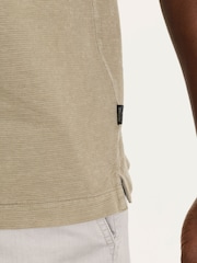 FatFace Albury Green Haze Textured Polo Shirts - Image 5 of 6