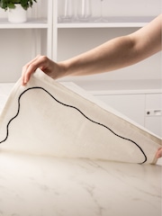 Style Sisters Cream Embroidered Table Runner - Image 3 of 4