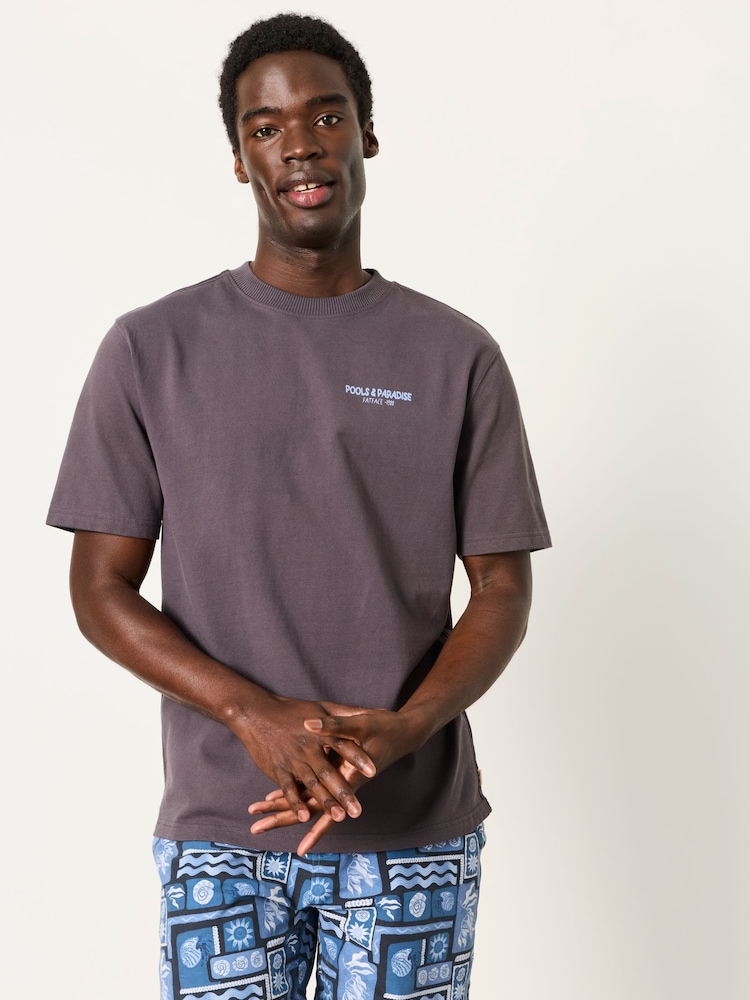 Tričko s grafikou bazénů a ráje FatFace - Obrázek 1 z 7