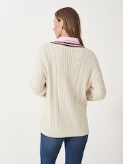 Crew Clothing Oversized Cotton Cricket Jumper - Slika 2 iz 4