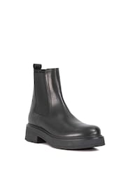 Dune London Black Palomie Chunky Sole Chelsea Boots - Image 3 of 6