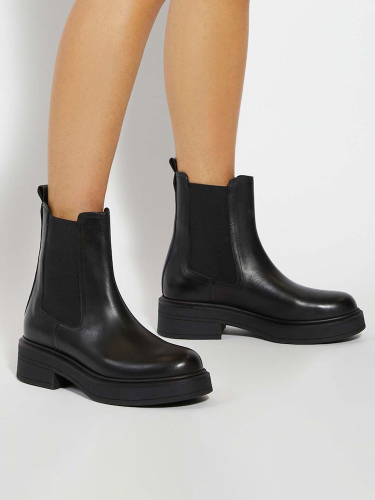 Dune London Black Palomie Chunky Sole Chelsea Boots - Image 7 of 7 Dune London Black Palomie Chunky Sole Chelsea Boots - Image 7 of 7